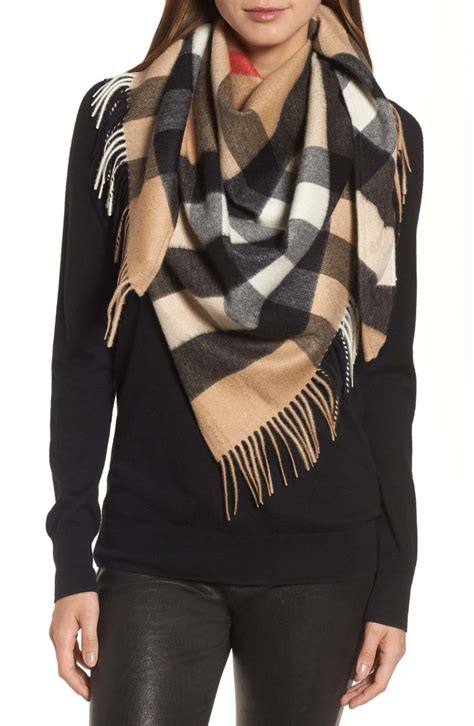 pashmina burberry|burberry wool scarf.